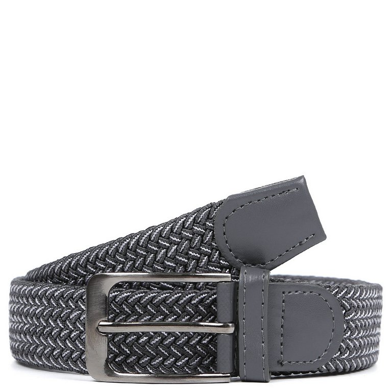 Ремень FABRETTI универсальный, полиэстер размер 125, хаки/белый