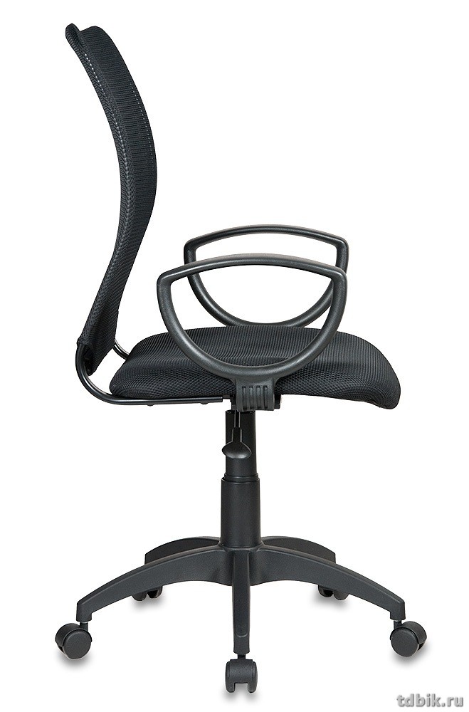 Кресло оператора Бюрократ Ch-599AXSN TW-11 (спинка сетка, сиденье ткань, цв. черный)