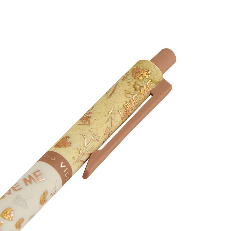 Ручка шариковая авт. с рис. Bruno Visconti "Love me Котики. Счастье" 0,5 мм синяя (ст. 108 мм)