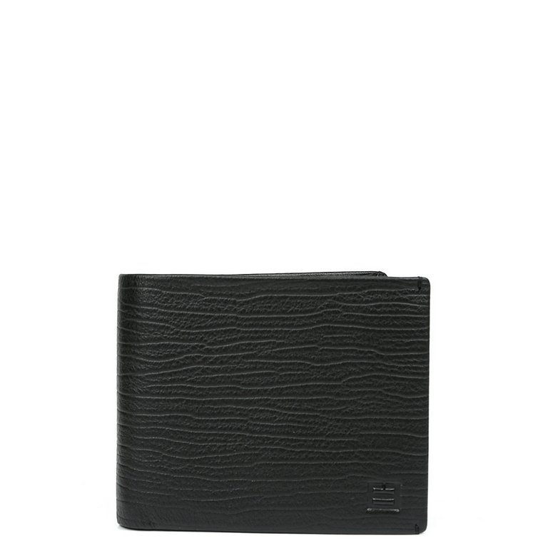 Портмоне FABRETTI мужское, нат. кожа, 12,5*10*2,5 см, черный