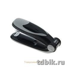 Степлер № 10 до 12л Deli  Essential ассорти (глубина 50мм)