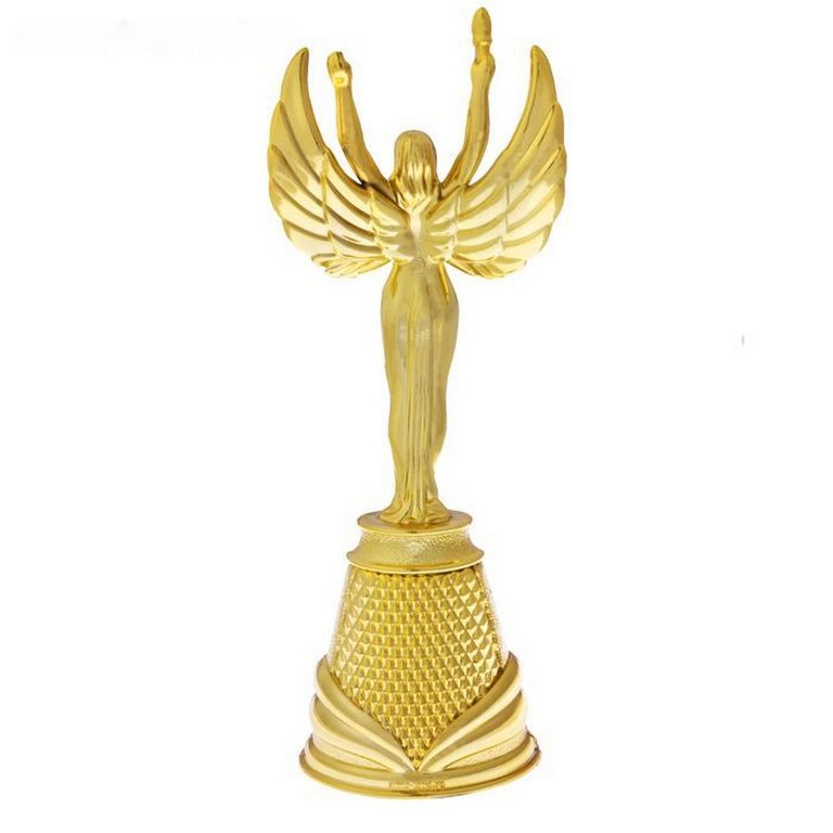 Фигура наградная Ника без надписи 19,5см Командор