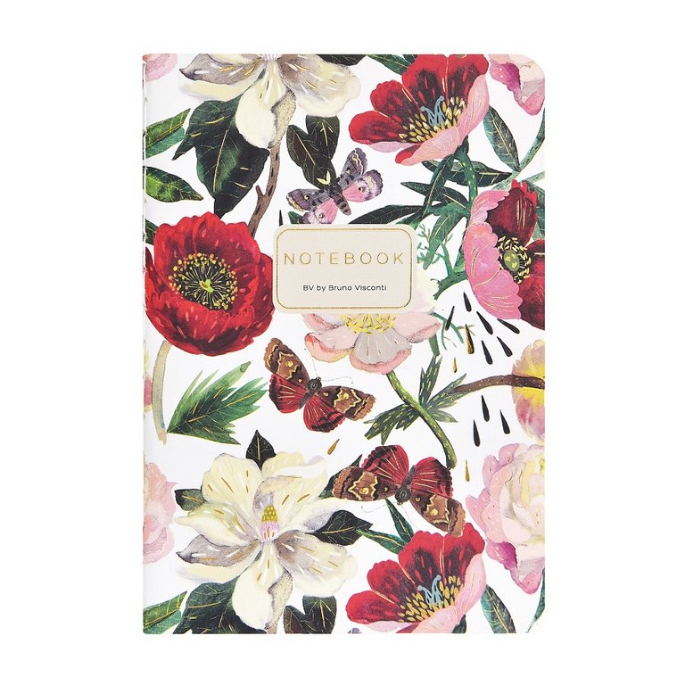Тетрадь 32 лист кл. А6- на сшивке "FLORA.Пионы"