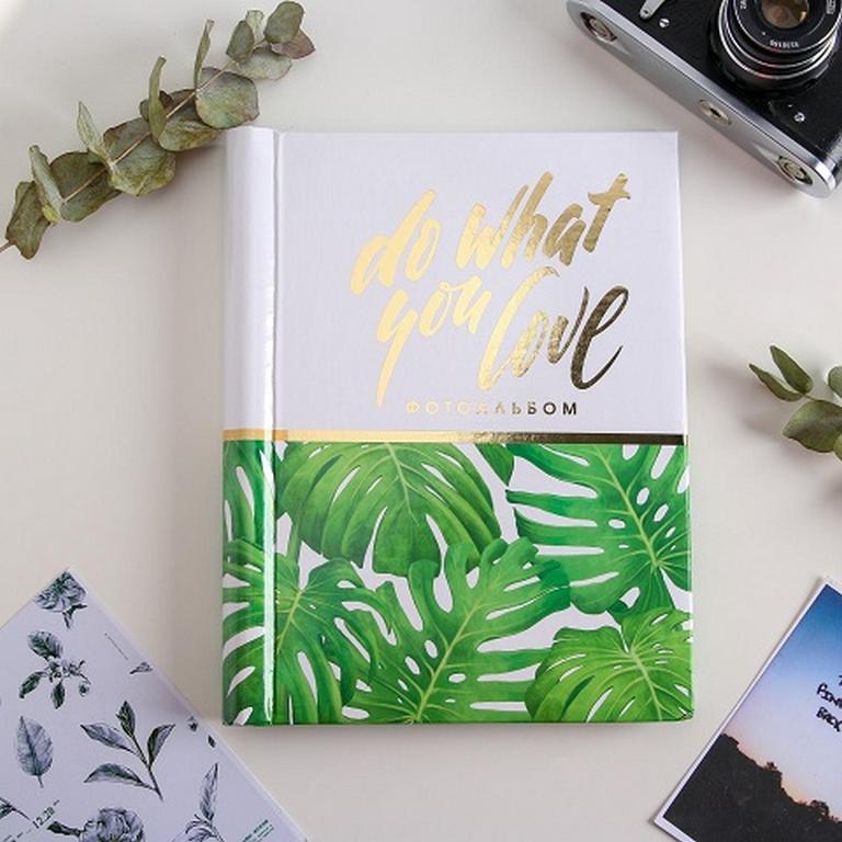 Фотоальбом магнитные листы 10шт, 19*25см "Do what you love"