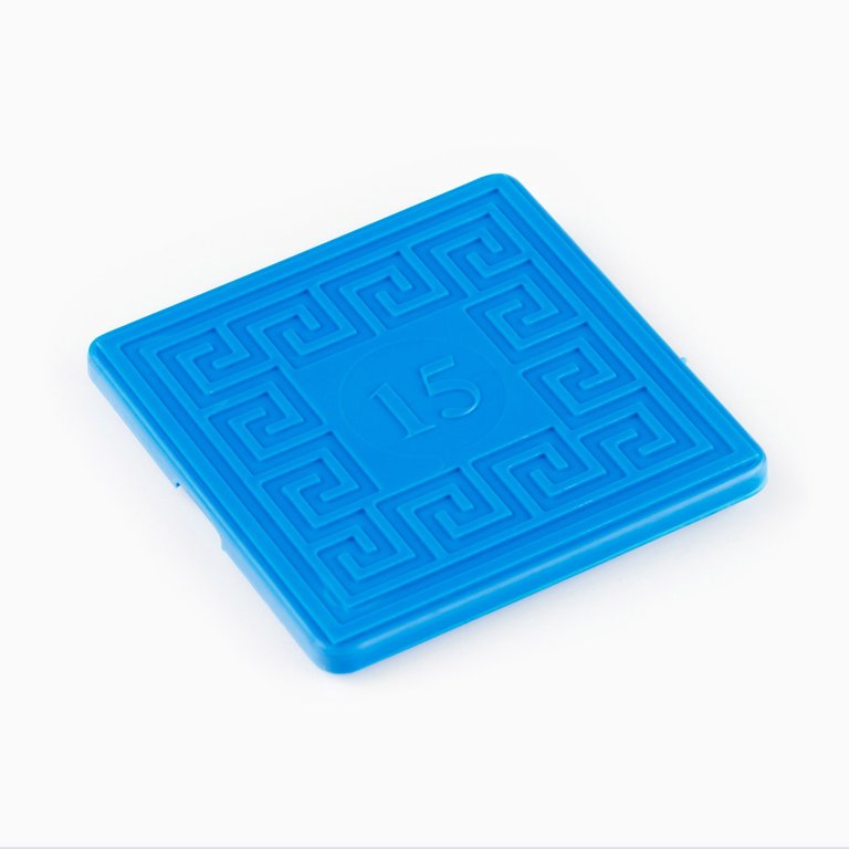 Игра настольная Пятнашки (синие)