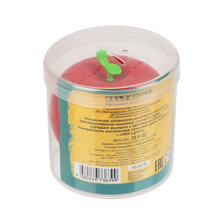 Головоломка из пластика "Яблоко" DELFBRICK