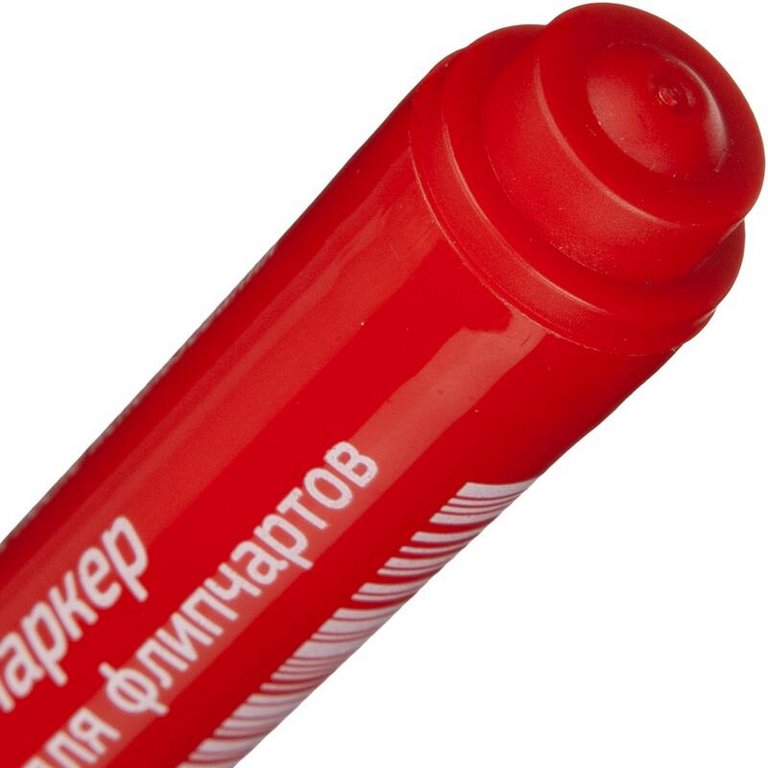 Маркер для флипчарта Attache 2-3мм красный круг.