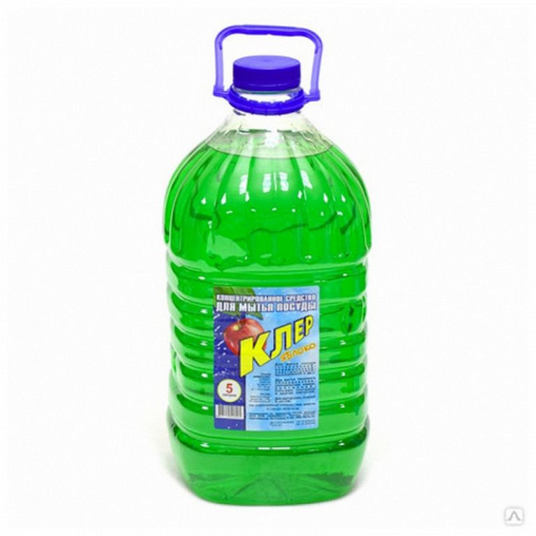 Жидкость д/мытья посуды Клер 5 л.