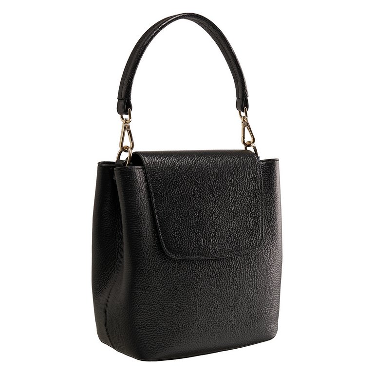 Сумка женская Dr.Koffer нат.кожа, черный