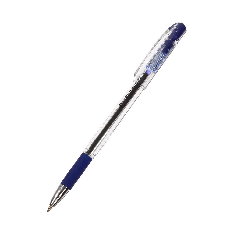 Ручка шариковая BV BasicWrite резин.упор 0,5мм синяя (стерж.138мм, линия 0,3мм)