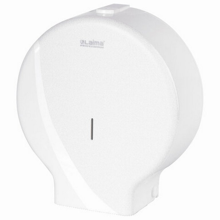 Диспенсер для туалетной бумаги в рулоне (1 рулон), белый пластик LAIMA PROFESSIONAL ORIGINAL