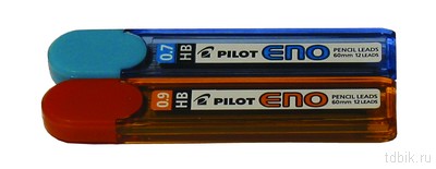 Стержни для мех. кар. 0.9 мм НВ Pilot 12шт