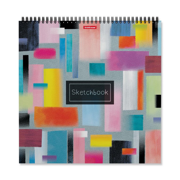 Альбом для эскизов 295х295 мм, 40 л. на спирали "Абстракция"