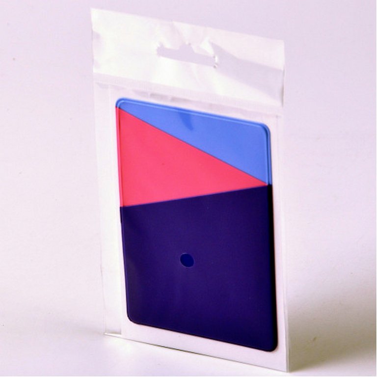 Карман для телефона самоклеящийся 65х98 мм, цв. фиолетовый, ДПС