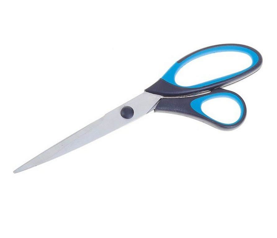 Ножницы 220 мм пластмас. ручки с резин. вставками Dolce Costo