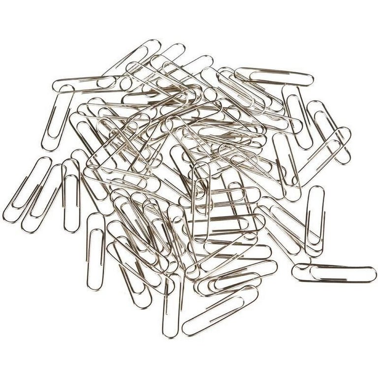 Скрепки 28 мм 100 шт/уп никелированные deVENTE