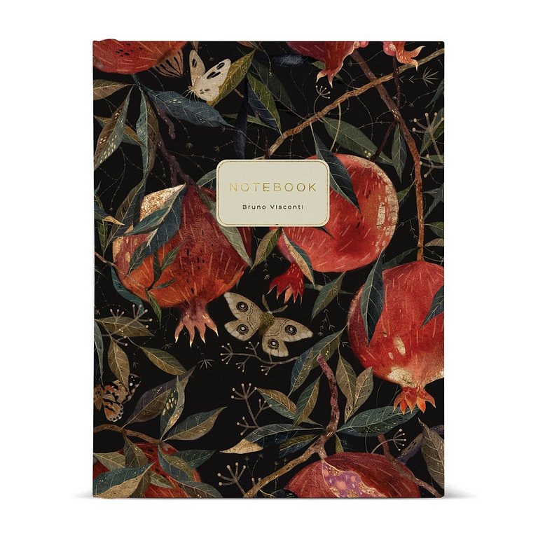 Тетрадь 80 лист кл. А5 на кольцах со сменным блоком "FLORA.ГРАНАТ"