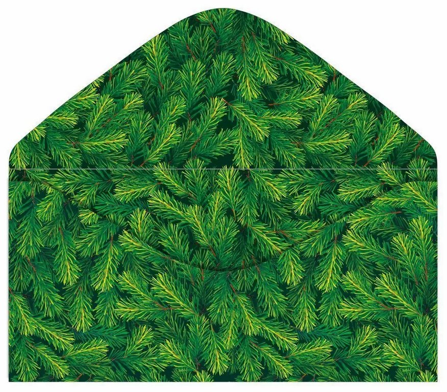 Конверт (для денег) новогодний "С Новым годом!"