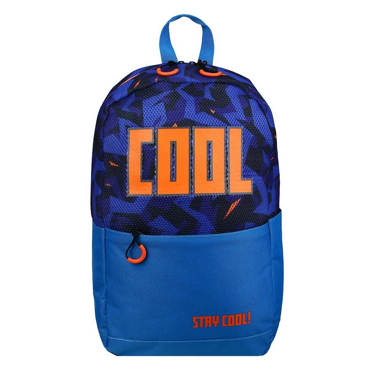 Рюкзак молодежный универсальный "STAY COOL" 44*24.5*14 см синий