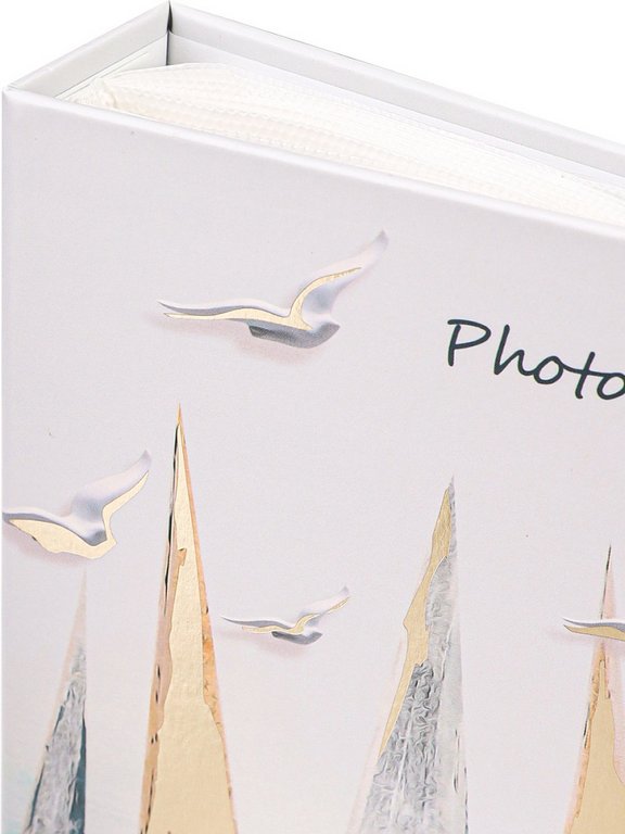 Фотоальбом  40 фото 10*15см твердая обложка "Морские паруса"