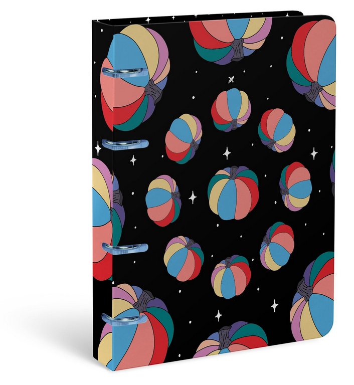 Тетрадь 120 лист кл. А5 на кольцах "THE ILLUSORY THINGS" тв. обл. soft touch