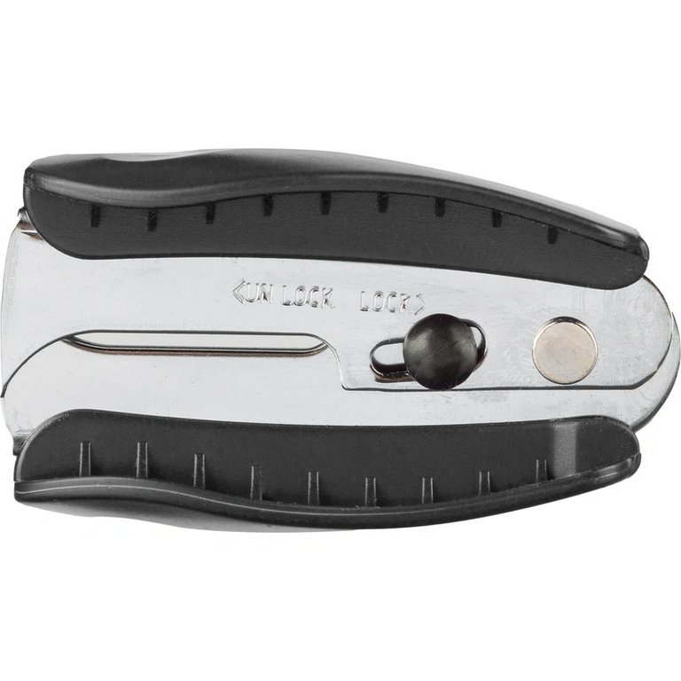 Антистеплер для скоб № 10, 24/6, 26/6 с фиксатором, черный Комус