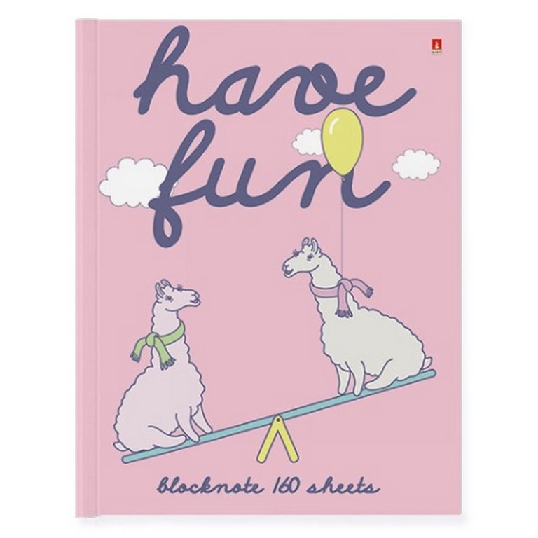 Бизнес-блокнот А6 160л., 105*148 мм, Альт "ДАВАЙ, ЛАМА, ДАВАЙ!"