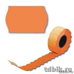 Лента для э/пистолетов цвет красный 26*12 волна (700 эт)