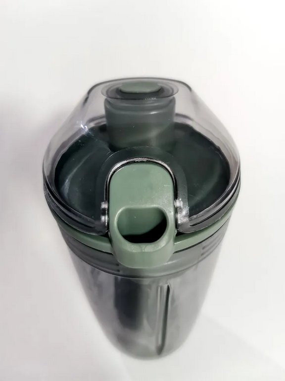 Бутылка пластиковая  400мл "Force" с шейкером deVENTE