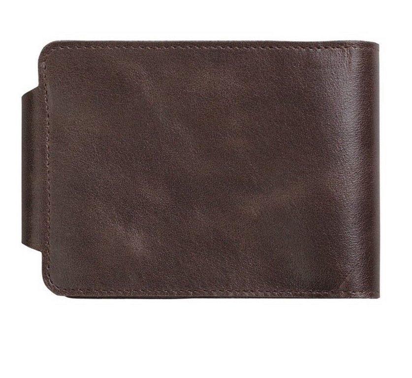 Портмоне D.Morelli "Титан" с RFID-защитой, нат.кожа, цвет коричневый