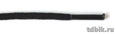 Шнурки черные 50см