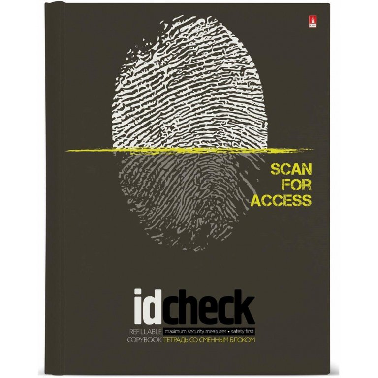 Тетрадь 160 лист кл. А5 на кольцах со сменным блоком "ELEMENTS SCAN"