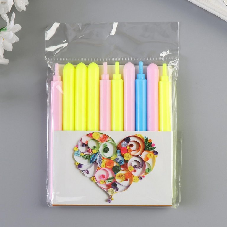 Квиллинг инструмент "Слот" пластик (ассорти)