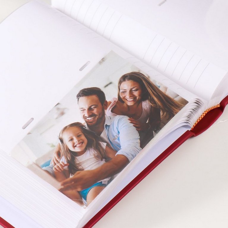 Фотоальбом 200 фото 10*15см "cherry Делюкс" 22*22 см обложка картон, ПП карман