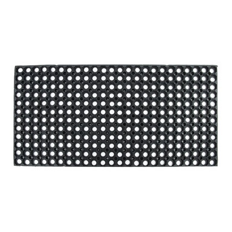 Коврик придверный грязесборный, резиновый ячеистый  50x100х1,6 см