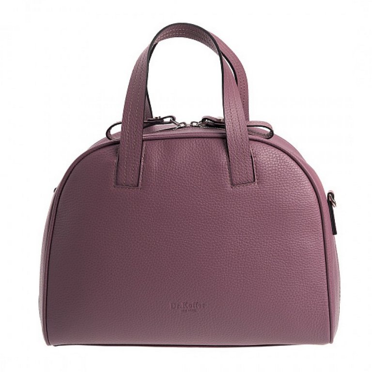Сумка женская Dr.Koffer 31х25х11см см, нат.кожа св. фиолетовый