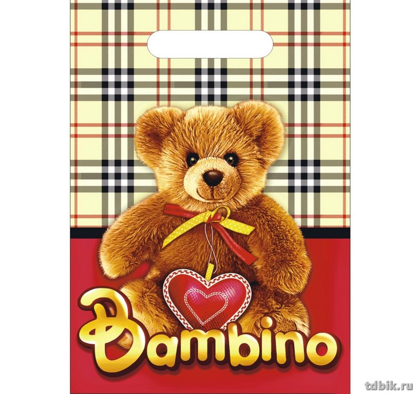 Пакет пробивной 20*30см (30 мкм) "Игрушка" ПВД