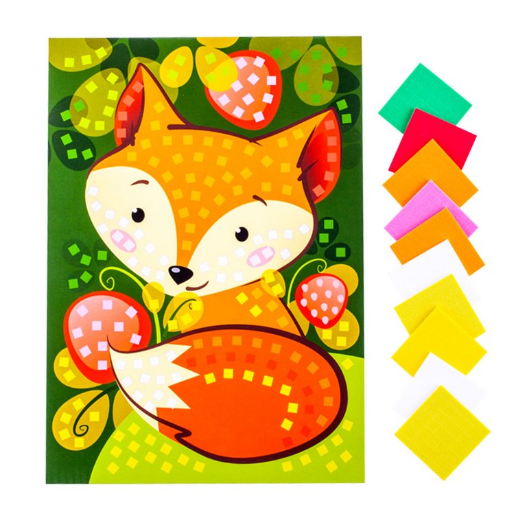 Аппликация из ЭВА "Лисичка" А4 Lori