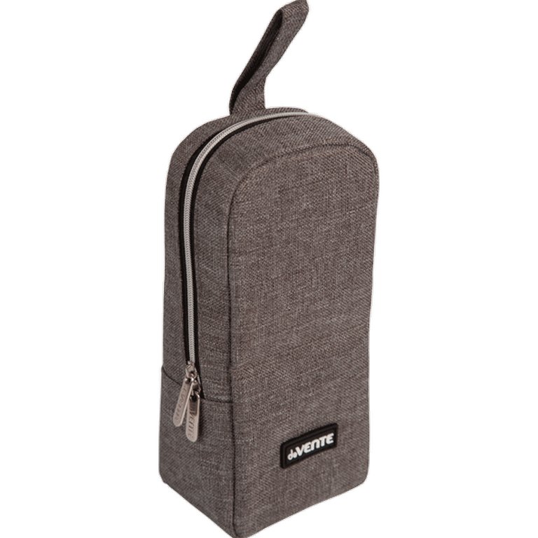 Пенал  универсальный настольный deVENTE "Private" 21x9x6 см, вертикальный, серый