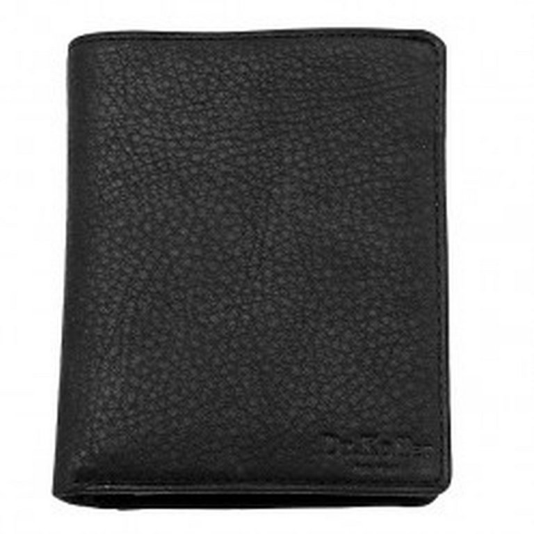 Портмоне Dr.Koffer 13*10,5см, нат. кожа, черный