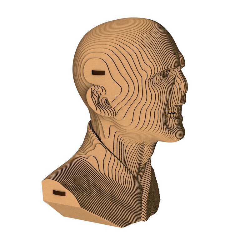 Сборная модель из гофрокартона "Волдеморт" h=19см, 164 дет., 6+, 5cult