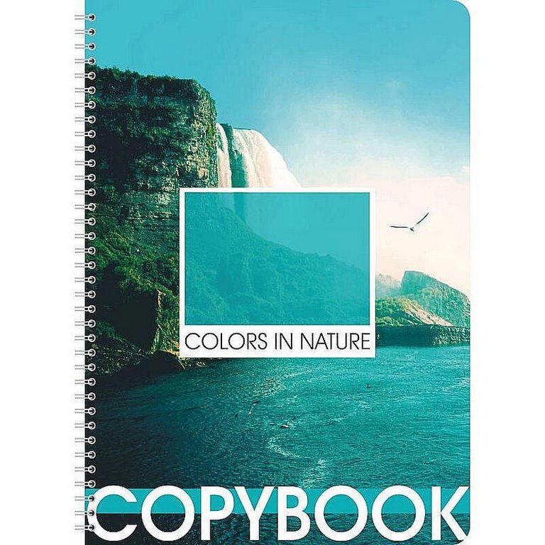 Тетрадь 80 лист кл. А4 на спирали "Sea Wave"