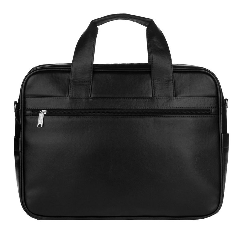 Сумка мужская "Alliance Кронос" 41*30*11см, кож. зам., черная Сумка мужская "Alliance Кронос" 41*30*11см, кож. зам., черная