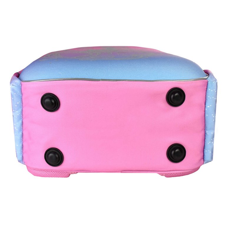 Рюкзак каркасный для девочки Феникс+ "ВОЛШЕБНЫЙ ПОНИ" 27,5*37,5*14,5 см, розовый/голубой