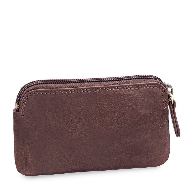 Футляр для ключей Dr.Koffer 7,5*13,5 см, темно-коричневый