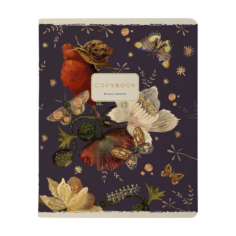 Тетрадь 48 лист кл. А5 на скрепке "FAUNA. BUTTERFLY" ассорти