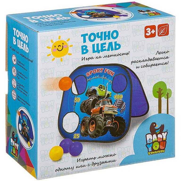 Игра настольная  .3+ "Точно в цель" Bondibon