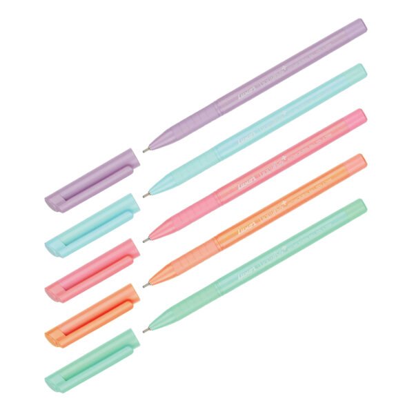 Ручка шариковая антибактериальная Luxor "LiquiWrite" 0,7мм синяя