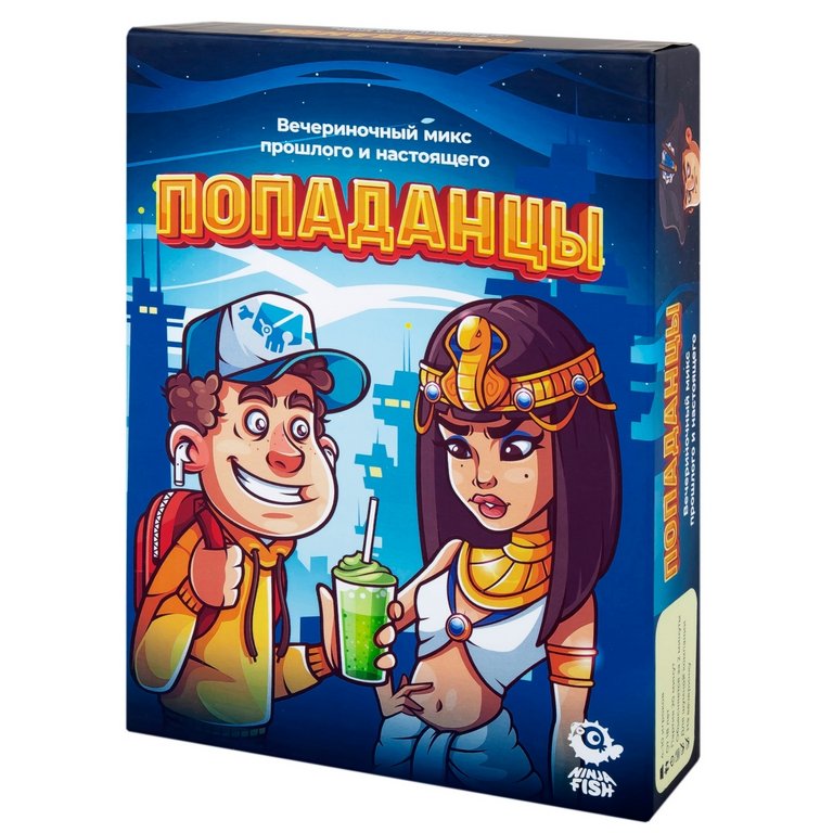 Игра настольная  18+ с карточками "Попаданцы" NINJA FISH