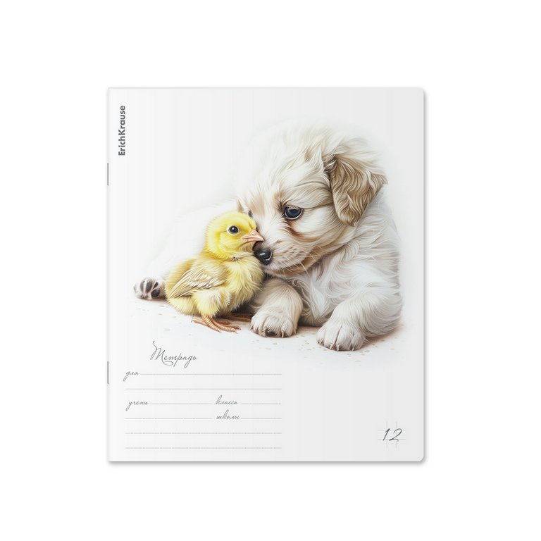 Тетрадь 12 лист кл. А5+ "Little Cuties" 5 видов